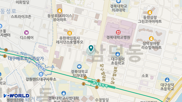 비지팅엔젤스 대구중구방문요양지점 위치 지도