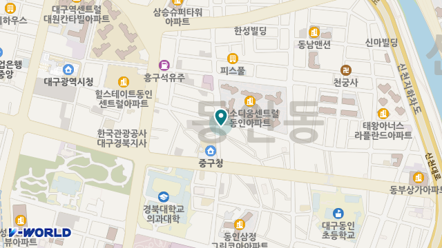 행복재가복지센터 위치 지도