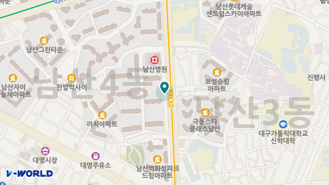 실버노인복지센터 위치 지도