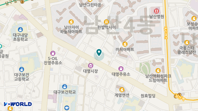 남산재가복지센터 위치 지도