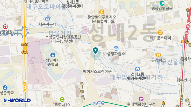 금빛재가노인복지센터 위치 지도