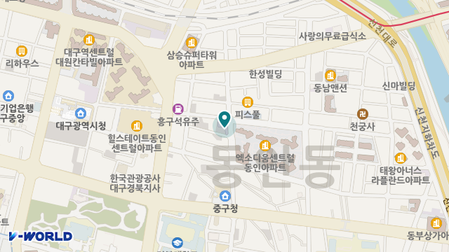 청춘주간보호센터 위치 지도