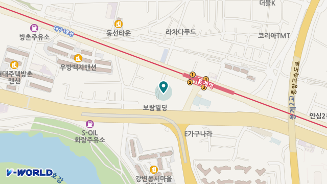 동일재가노인복지센터 위치 지도