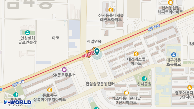 사랑채노인복지센터 위치 지도