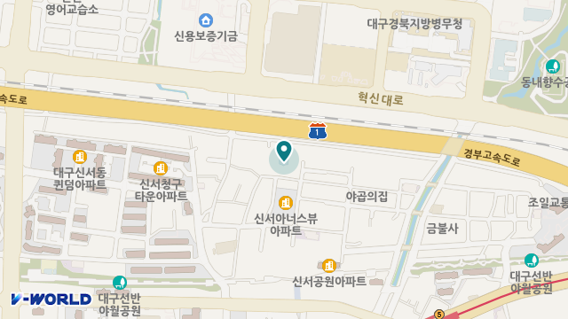 예쁜숲재가노인복지센터 위치 지도