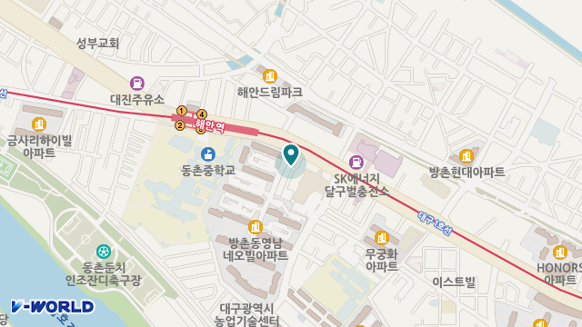 누림주간보호센터 위치 지도