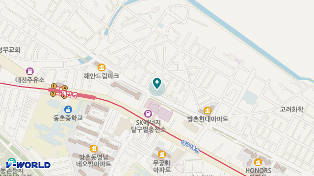 해와달365복지센터 위치 지도