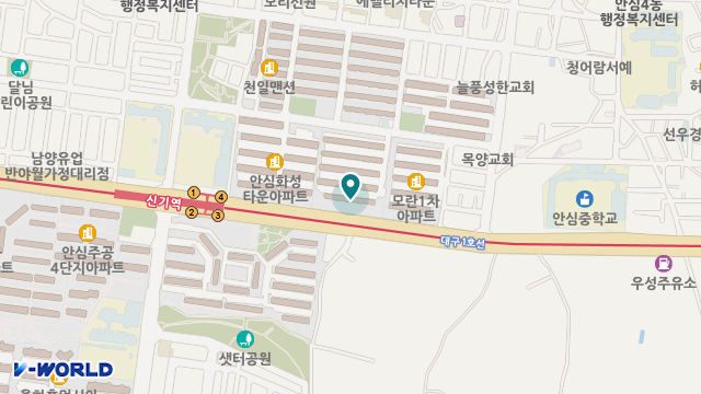 은송재가복지센터 위치 지도