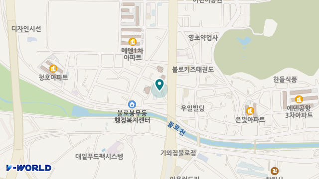 한마음재가복지센터 위치 지도