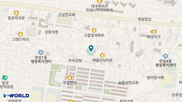 동네방네 대구 동구점 위치 지도