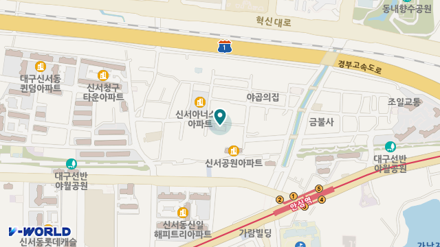 햇살주간보호센터 위치 지도