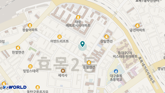 효담재가노인복지센터 위치 지도