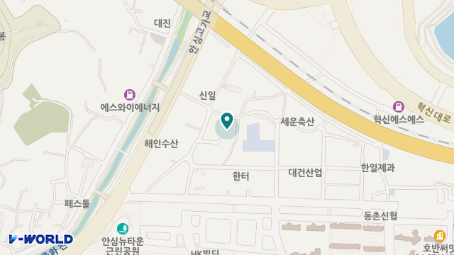 행복주야간보호센터 위치 지도