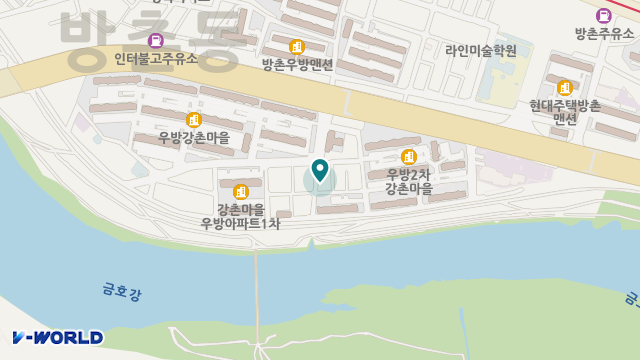 강촌재가노인복지센터 위치 지도