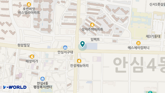 휴온안심주간보호센터 위치 지도