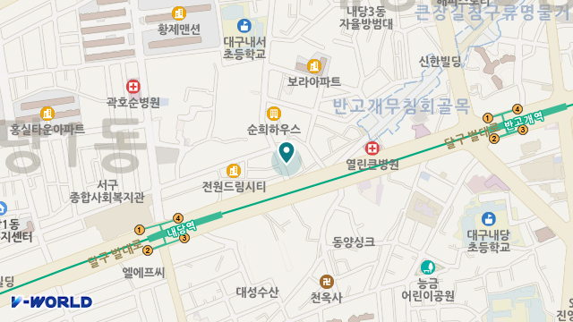 하나노인주간보호센터 위치 지도