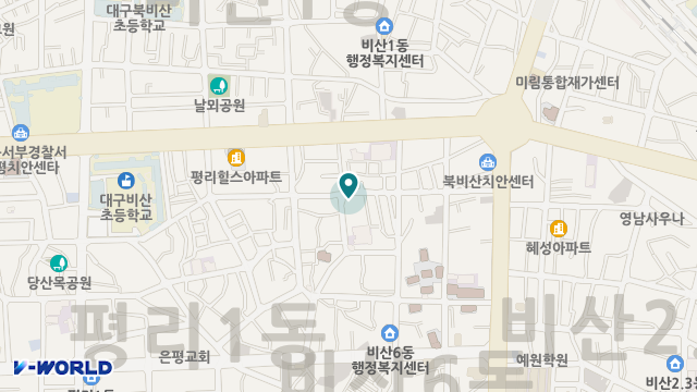 양무리재가복지센터 위치 지도