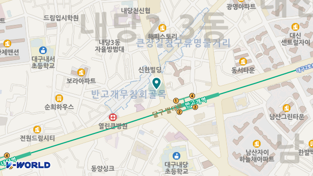 한마음재가복지센터 위치 지도