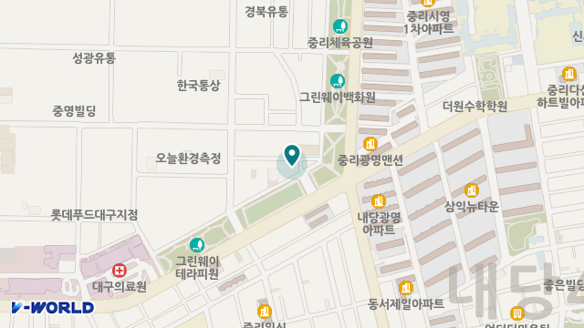 우리사랑복지센터 위치 지도