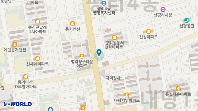 평리더봄날주간보호센터 위치 지도