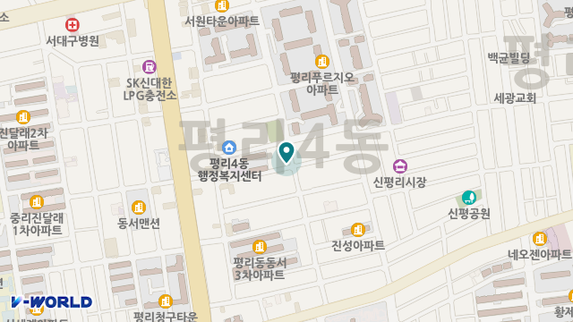 참조은재가복지센터 위치 지도