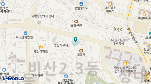다우리재가복지센터 위치 지도