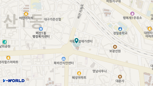 실버안심노인복지센터 위치 지도