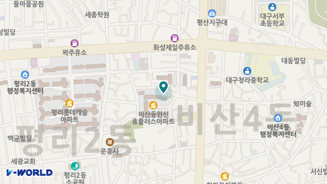 대구웰빙재가요양센터 위치 지도