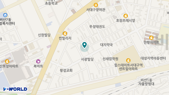 태웅의료기 위치 지도