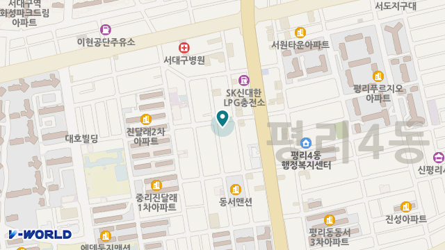 실버노인복지센터 위치 지도