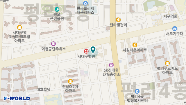 청솔메디 위치 지도