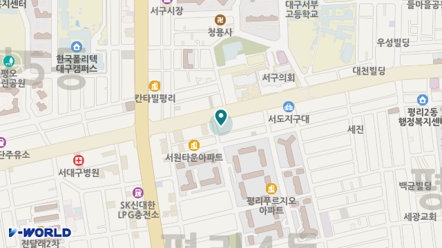 효성노인주간보호센터 위치 지도