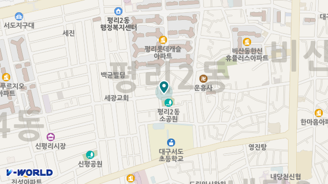 다정노인복지센터 위치 지도