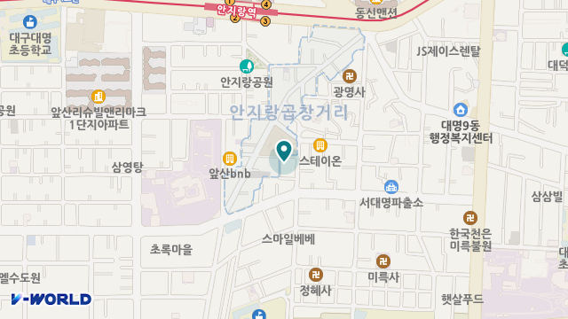 예람실버재가복지센터 위치 지도