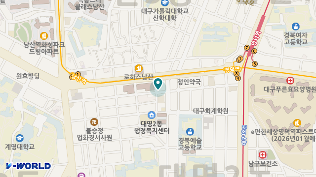 행복드림노인복지센터 위치 지도