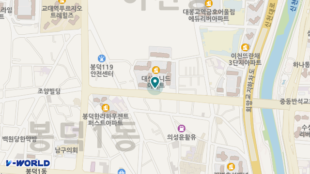 해오름재가복지센터 위치 지도