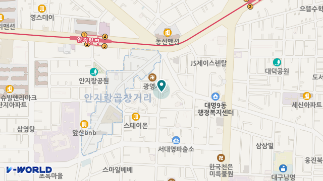 늘돌봄재가노인복지센터 위치 지도