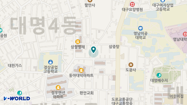 대명복지센터 위치 지도