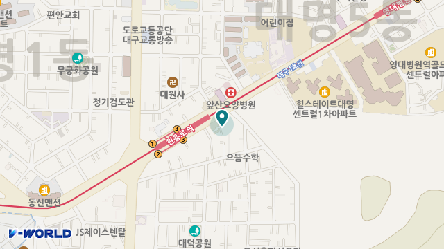 본가재가복지센터 위치 지도