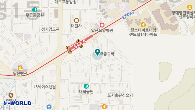 미르메디칼 위치 지도