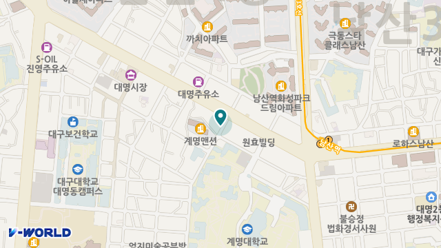 대구사랑 재가노인복지센터 위치 지도