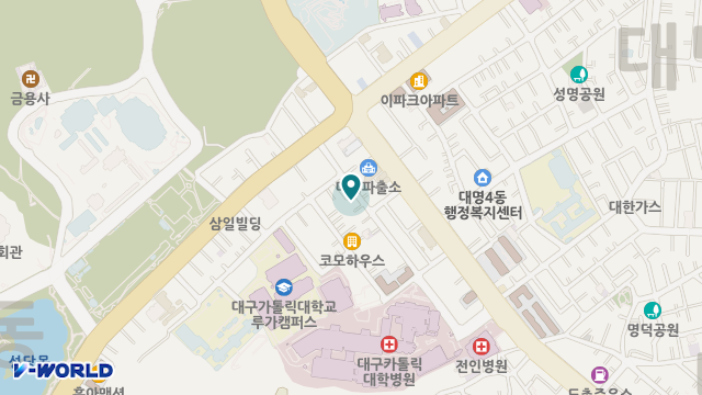 실버웰재가노인복지센터 위치 지도