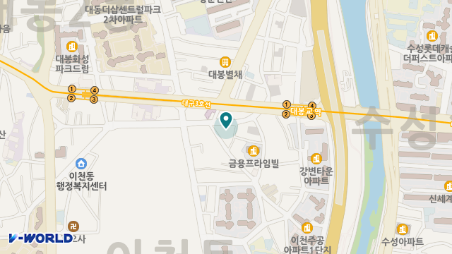 다연재가노인복지센터 위치 지도