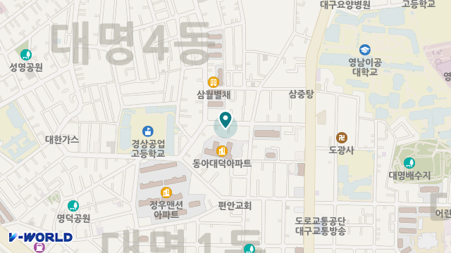 우리재가노인복지센터 위치 지도