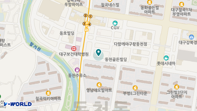동천주간보호센터 위치 지도