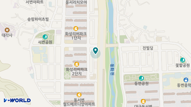 대구재가복지용구사업소 위치 지도