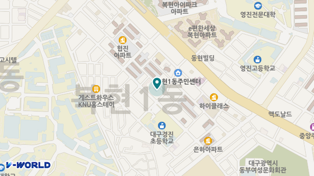 경일재가노인복지시설 위치 지도