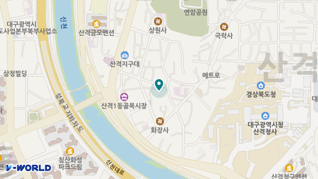 아름재가노인복지센터 위치 지도
