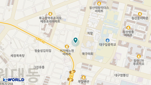 정인재가노인복지센터 위치 지도