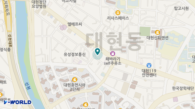 (주)레마온종일케어 대현지점 위치 지도